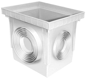 POZZETTO SINGOLO IN PLASTICA SENZA COPERCHIO cm. 40x40x39,4 h