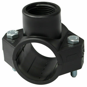 PRESA A STAFFA A 2 BULLONI  mis. 50x3/4