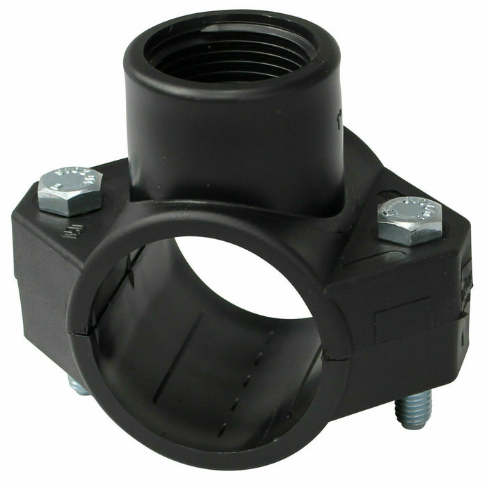 PRESA A STAFFA A 2 BULLONI  mis. 50x3/4