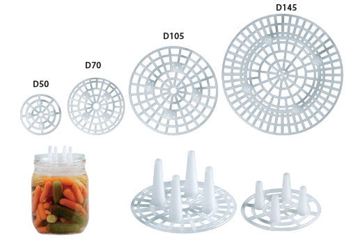 PRESSATORE SALVAGUSTO Ø mm.105 PZ.10