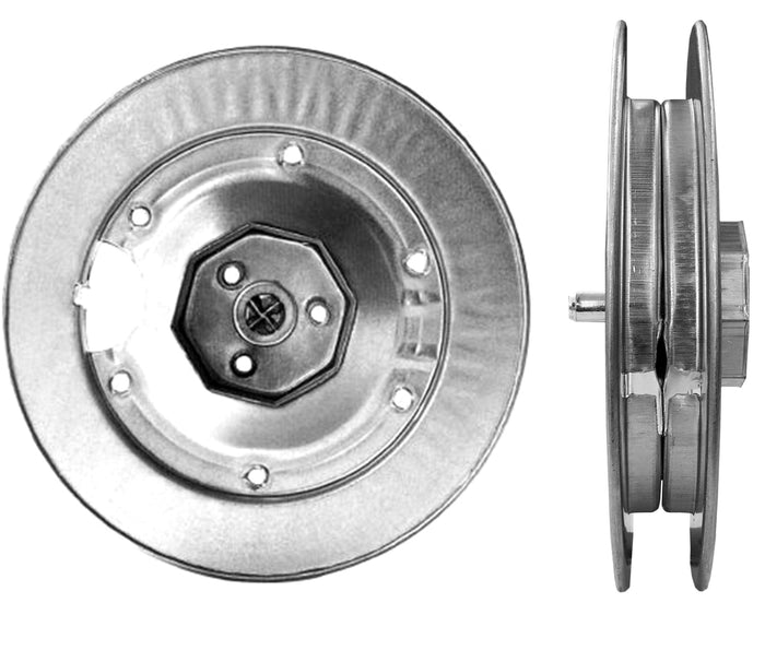 PULEGGIA PER RULLI Ø cm.22 calotta Ø mm.60