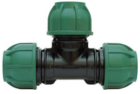 RACCORDO A COMPRESSIONE PN10 TEE 90  °  mis. 25x25x25 10.00 pz