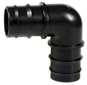 RACCORDO A GOMITO PER TUBO IN POLIETILENE  mm. 16x16 100.00 pz