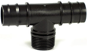 RACCORDO A T MASCHIO PER TUBO IN POLIETILENE  mm. 32x1x32 25.00 pz