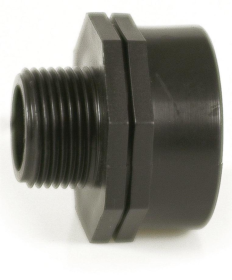 RACCORDO FILETTATO MAGGIORATORE PER TUBO IN POLIETILENE  mis. 3/4x1.1/4 25.00 pz