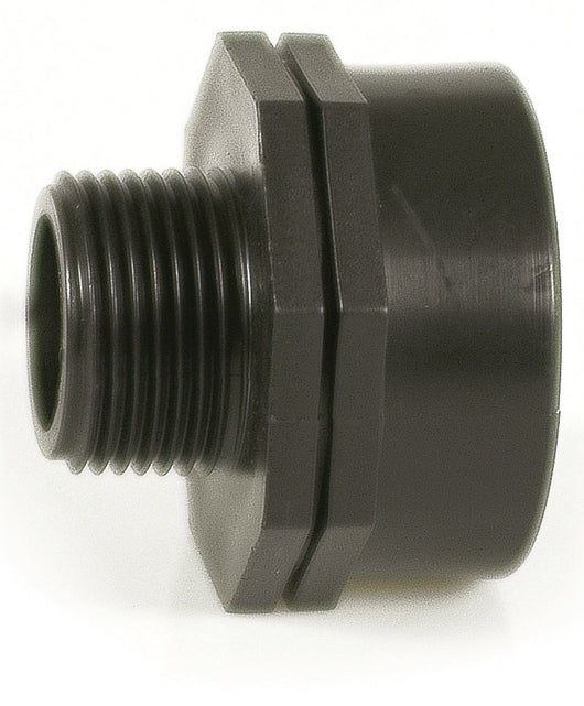 RACCORDO FILETTATO MAGGIORATORE PER TUBO IN POLIETILENE mis. 3/4x1.1/2 20.00 pz