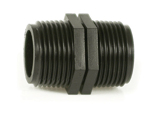 RACCORDO FILETTATO NIPPLO PER TUBO IN POLIETILENE  mis. 1/2 100.00 pz