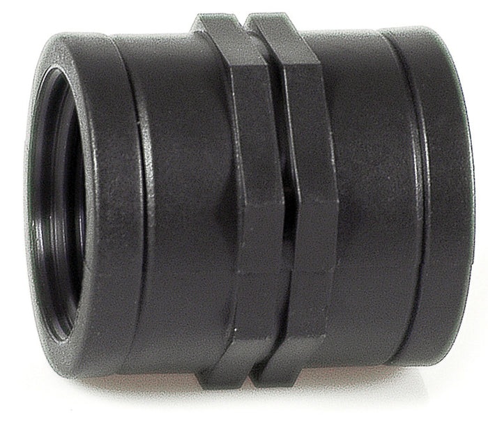 RACCORDO FILETTATO PER TUBO IN POLIETILENE MANICOTTO FEMMINA   mis. 3/4 100.00 pz