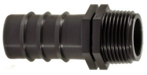 RACCORDO MASCHIO PER TUBO IN POLIETILENE  mm. 16x1/2 100.00 pz
