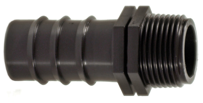 RACCORDO MASCHIO PER TUBO IN POLIETILENE  mm. 25x3/4 100.00 pz