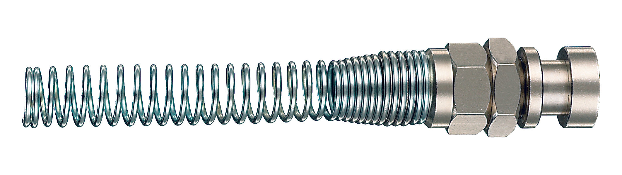 RACCORDO PER SPIRALI BAIONETTA PER COMPRESSORI  mis. 8x6 10.00 pz