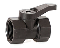 RACCORDO PER TUBO IN POLIETILENE MINI VALVOLA FEMMINA/FEMMINA  mis. 3/4x3/4 50.00 pz