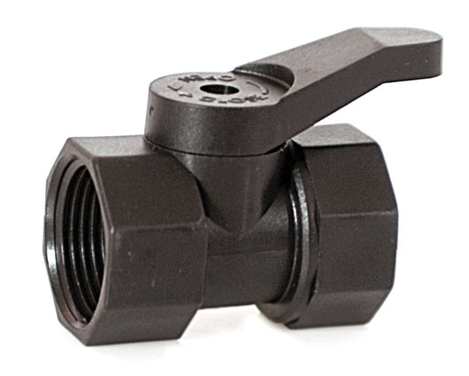 RACCORDO PER TUBO IN POLIETILENE MINI VALVOLA FEMMINA/FEMMINA  mis. 3/4x3/4 50.00 pz