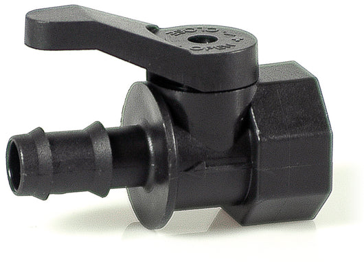 RACCORDO PER TUBO IN POLIETILENE MINI VALVOLA FILETTO FEMMINA  mm. 16x3/4 50.00 pz