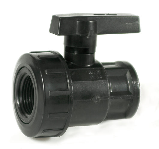 RACCORDO PER TUBO IN POLIETILENE MONOGHIERA FEMMINA/FEMMINA mis.1.1/2x1.1/2