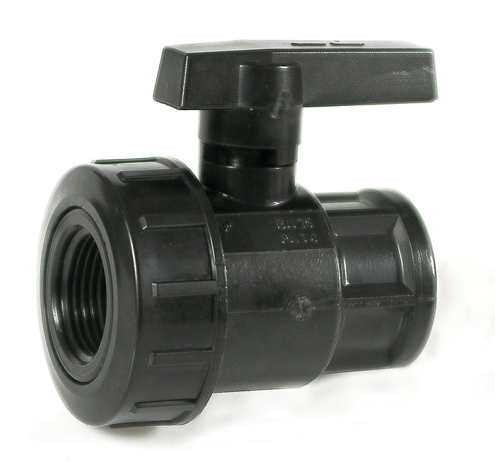 RACCORDO PER TUBO IN POLIETILENE MONOGHIERA FEMMINA/FEMMINA mis.1.1/2x1.1/2