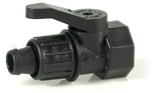 RACCORDO PER TUBO TAPE MINI VALVOLA FILETTO FEMMINA  mm. 16x3/4 50.00 pz