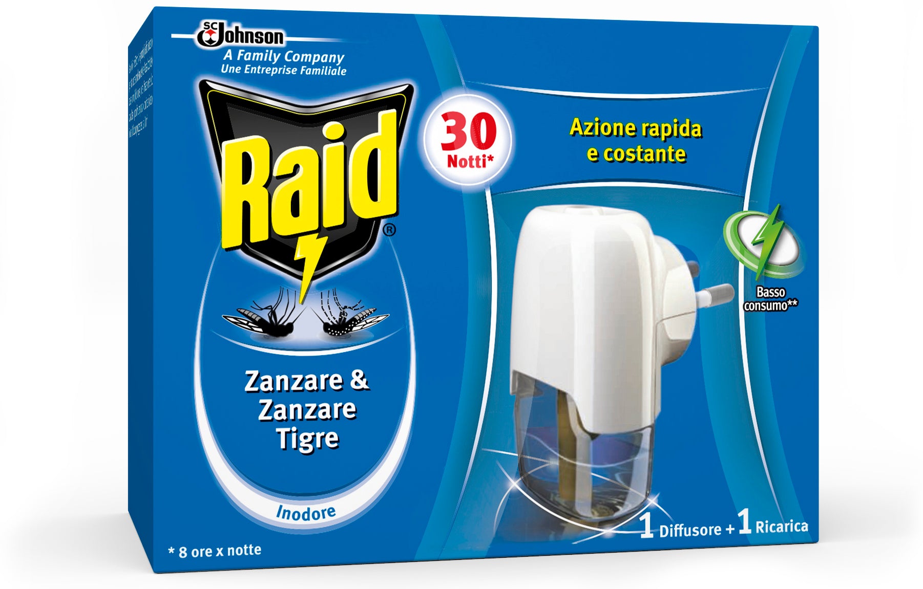 Raid RICARICA LIQUIDA 30 NOTTI 24.00 pz