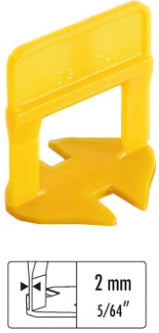 Raimondi BASE LIVELLANTE CON FERITOIA PER CUNEO H mm. 12  fuga mm. 2,0 - 250 pz.