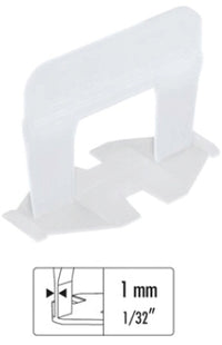 Raimondi BASE LIVELLANTE CON FERITOIA PER CUNEO PER PIASTRELLE 3/12 MM H mm. 12  fuga mm.1 - 300 pz.