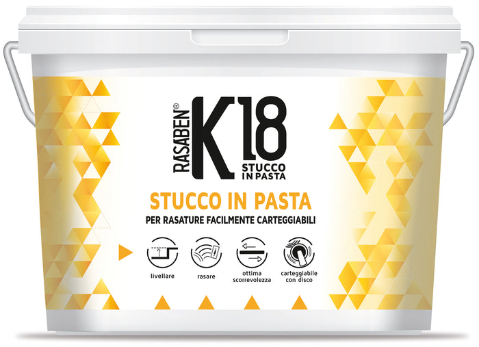 Rasaben STUCCO IN PASTA PER RASATURA K18  kg. 20