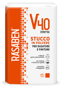 Rasaben STUCCO IN POLVERE PER INTERNI  V40 kg.20