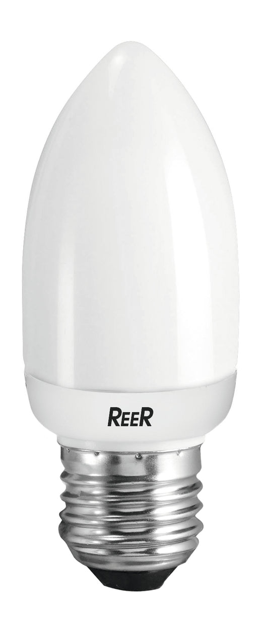 Reer LAMPADA RISPARMIO ENER. MICRO E-LITE Candela E27-calda 11W-540 lumen