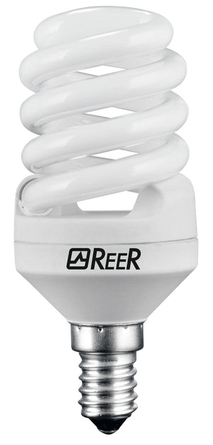 Reer LAMPADA RISPARMIO ENER. MICRO E-LITE Spirale E14-calda 11W-532 lumen