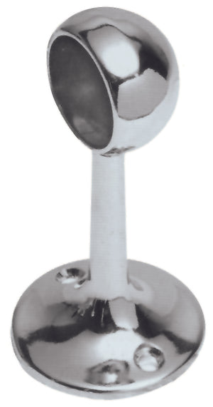 REGGITUBO FISSO CROMATO PER ARMADI CHIUSO Ø MM.25 DISTANZA MM.70