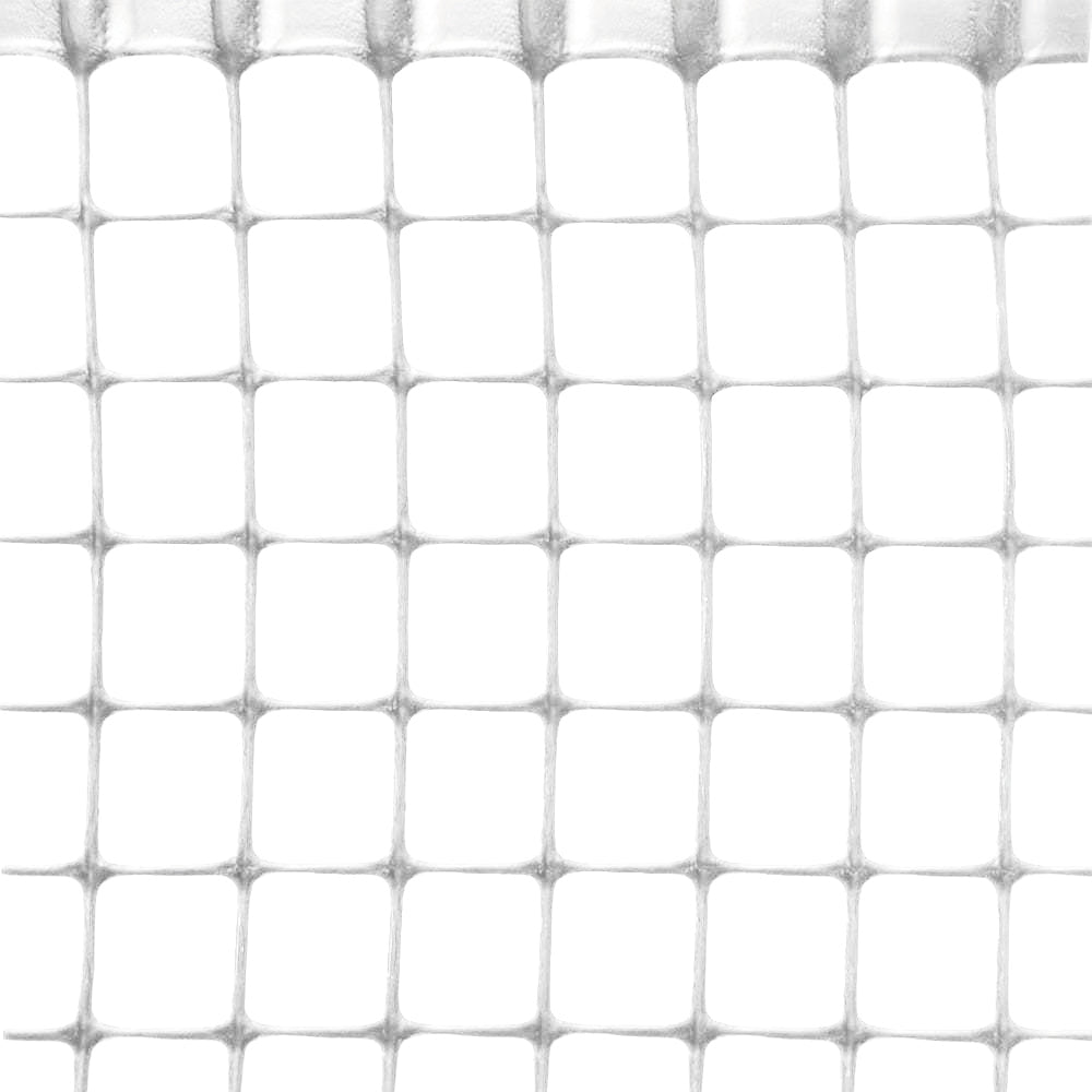 RETE IN PLASTICA QUADRANET X BALCONI maglia  mm.10x10 rotolo mt.50 H. cm. 100 - Bianco