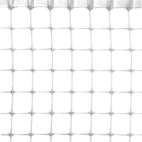 RETE IN PLASTICA QUADRANET X BALCONI maglia  mm.10x10 rotolo mt.50 H. cm. 100 - Bianco