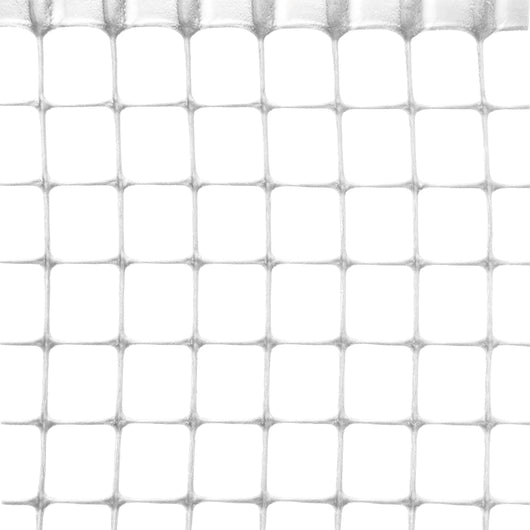 RETE IN PLASTICA QUADRANET X BALCONI maglia  mm.10x10 rotolo mt.50 H. cm. 100 - Bianco