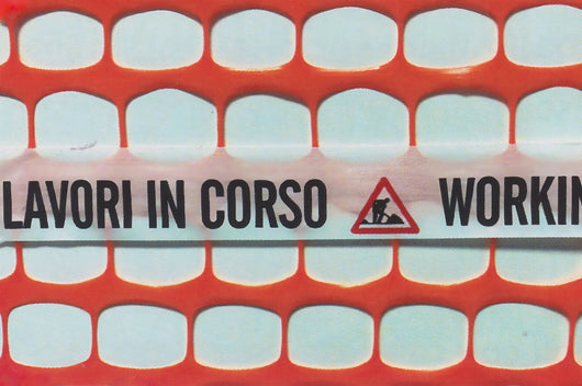 RETE PER CANTIERE MT.50 REDIL PLUS FASCIA LAVORI IN CORSO col. Arancio H. cm. 120 50.00 metri