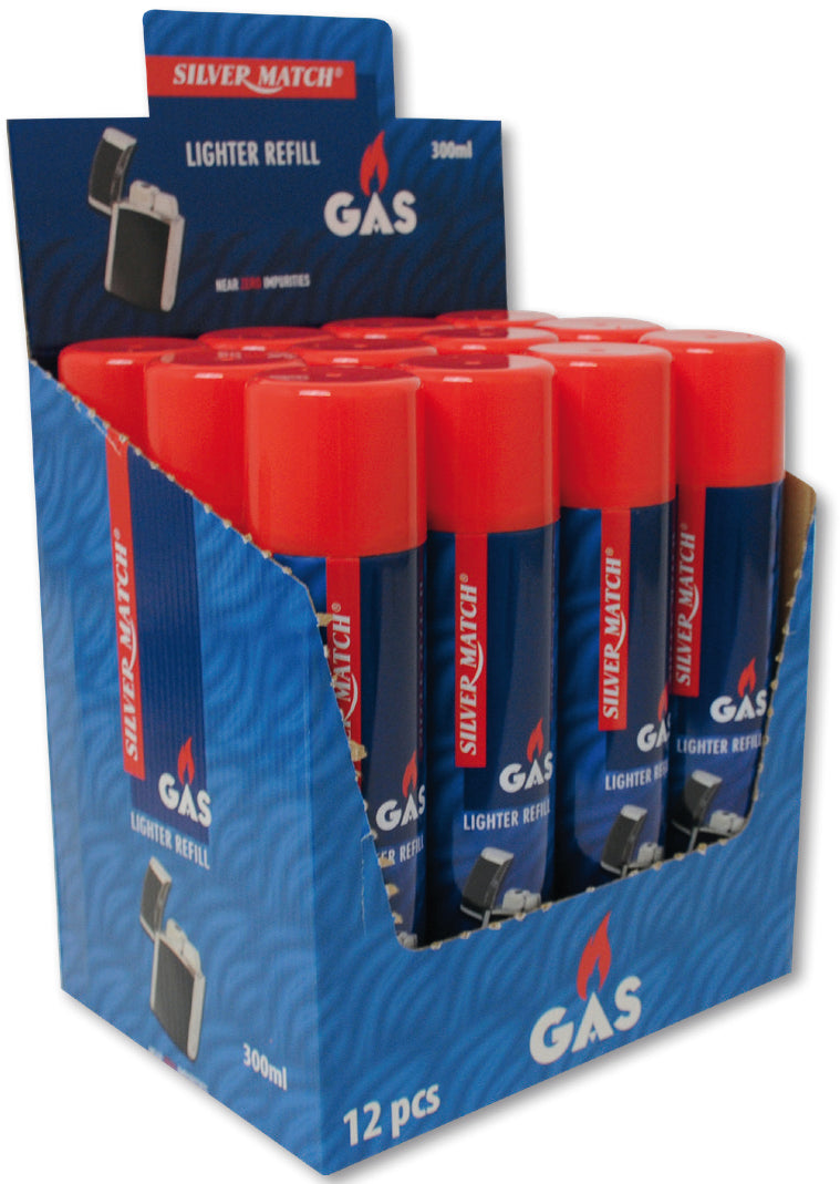 RICARICA GAS PER ACCENDINI ED ACCENDIGAS 300 ml 12.00 pz