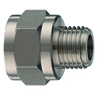 RIDUZIONE M/F PER COMPRESSORI  1/4M x 3/8 F 10.00 pz