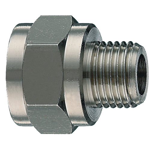 RIDUZIONE M/F PER COMPRESSORI  1/4M x 3/8 F 10.00 pz