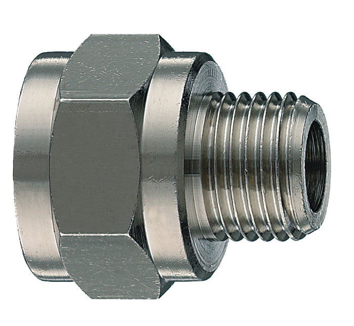 RIDUZIONE M/F PER COMPRESSORI  1/4M x 3/8 F 10.00 pz