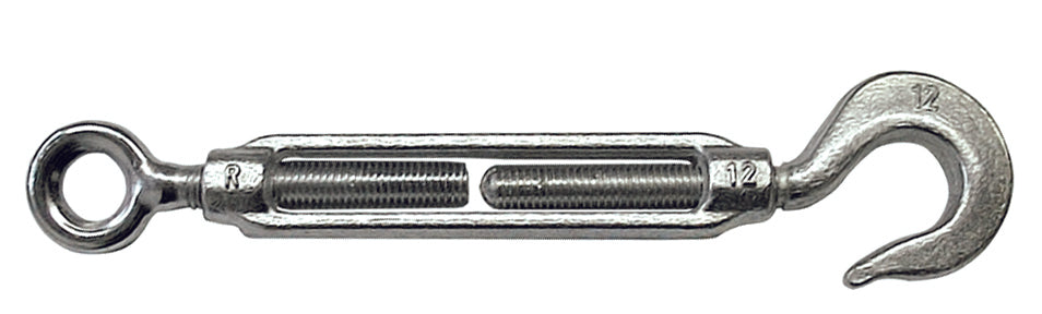 Robur TENDITORE A OCCHIO E GANCIO PER FUNI  mm. 8 (5/16) 20.00 pz