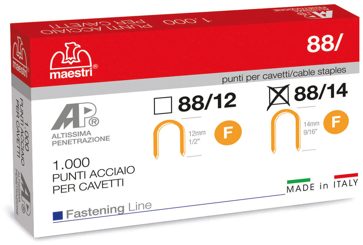 Romeo Maestri PUNTI PER FISSACAVI Mod. 88/12 mm. 12