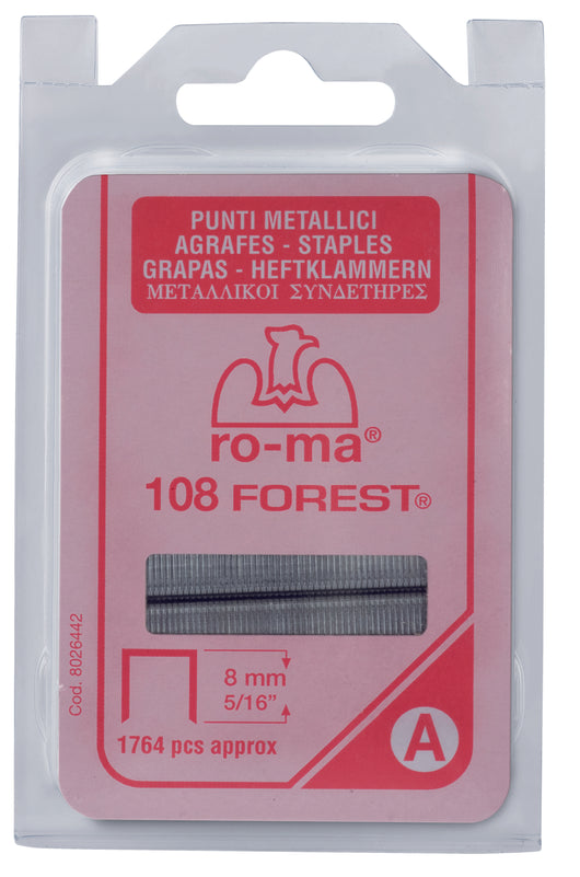 Romeo Maestri PUNTI PER FISSATRICI IN BLISTER FOREST Mod. 105/13 mm. 5 (1092 pz.)