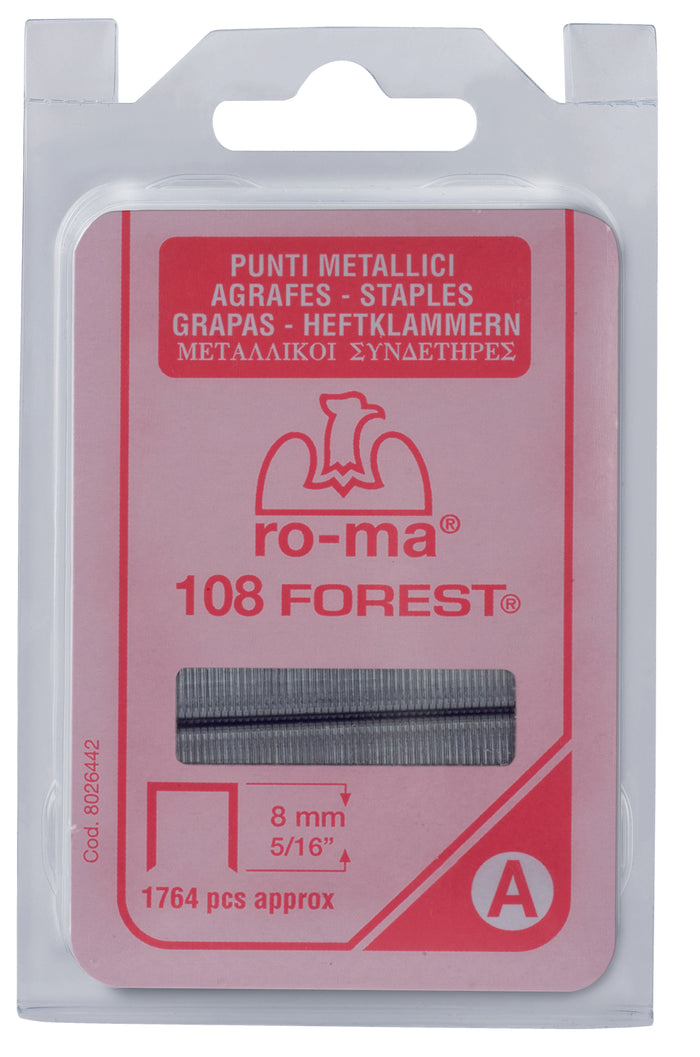 Romeo Maestri PUNTI PER FISSATRICI IN BLISTER Mod. 112AP mm. 12 (840 pz.)