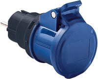 Rosi ADATTATORE INDUSTRIALE 1868 spina schuko 2P+T 16A presa 2P+T 16A 230V - IP20