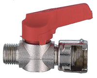 RUBINETTO DI LINEA CON DADO PER COMPRESSORI  1/8M 5.00 pz