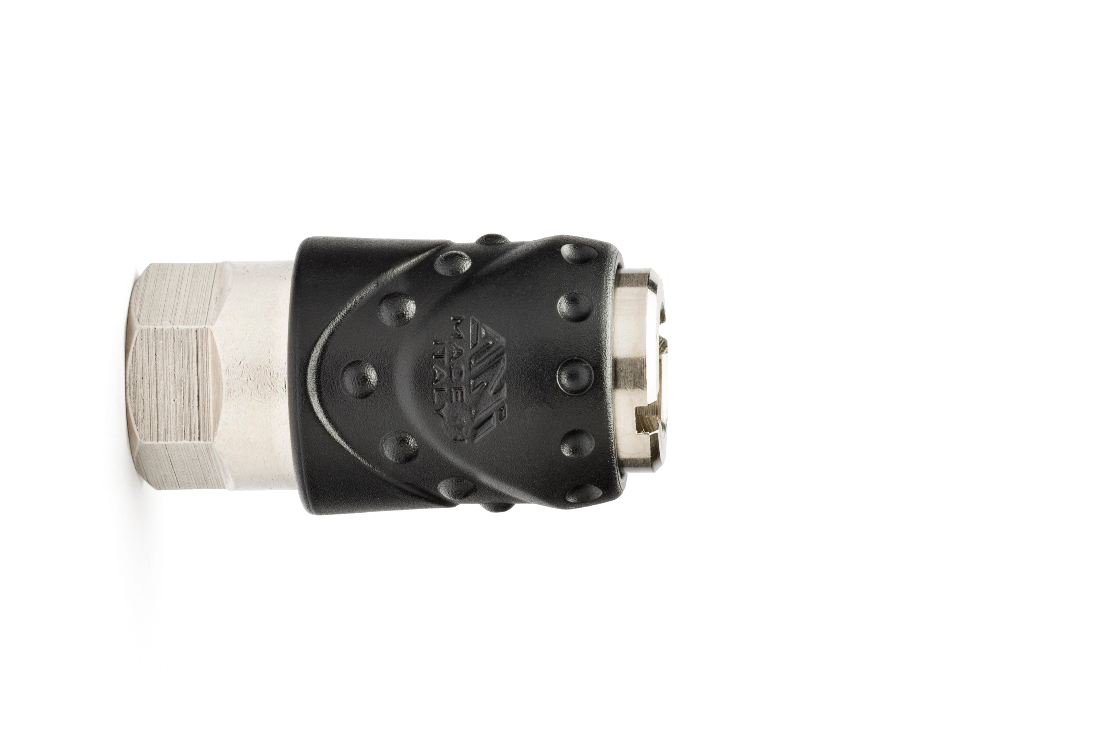 RUBINETTO RAPIDO A SFERA UNIVERSALE FILETTATO  3/8 F 10.00 pz