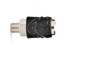 RUBINETTO RAPIDO A SFERA UNIVERSALE FILETTATO 3/8 M (BL)