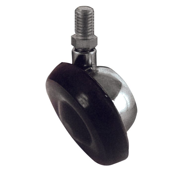 RUOTA GIREVOLE PER MOBILI NYLON  mm. 42-perno M8x15 4.00 pz