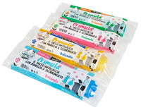 SACCO PER NETTEZZA URBANA PROFUMATO CON MANIGLIA cm. 55x 65 (rot. 15 pz) col. Azzurro 50.00 rotoli