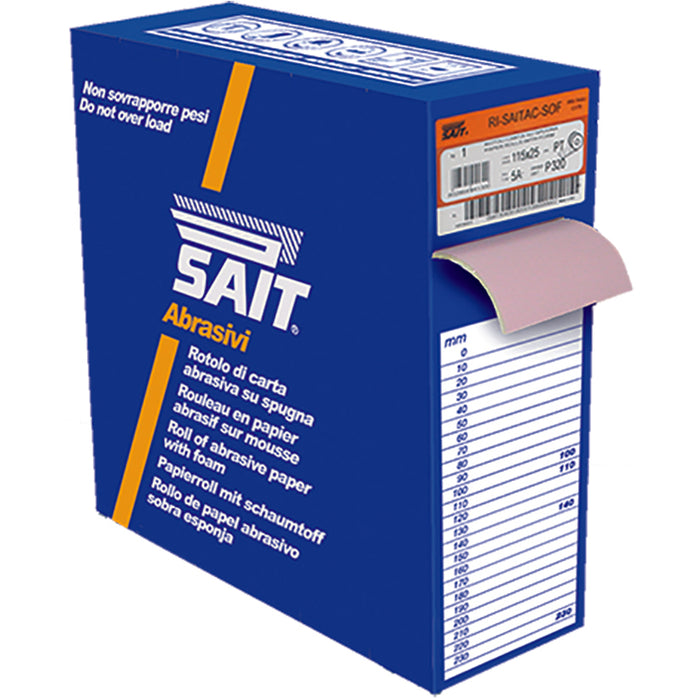 Sait CARTA ABRASIVA RI-SAITAC-SOF 3S mm. 115x25 mt. grana 240