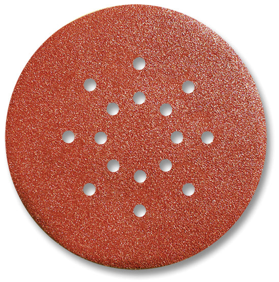 Sait DISCO ABRASIVO AUTOAGGRAPPANTE PER LEVIGATRICI MURO Ø mm. 225 - 16 fori grana 100 25.00 pz