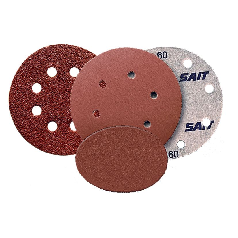 Sait DISCO VELCRATO D-SAITAC-VEL tipo AW-D - Ø mm. 150  (8+1 fori)  grana 40 50.00 pz